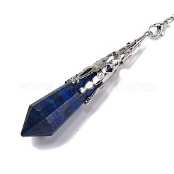 Natural Lapis Lazuli Pointed Dowsing Pendulum Big Pendants&nbsp;G-H285-06P-A29