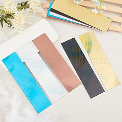 10Pcs 5 Colors Acrylic Rectangle Mirror Wall Decor&nbsp;DIY-GA0002-13