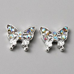 Alloy Rhinestone Cabochons&nbsp;MRMJ-WH0081-34S