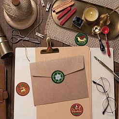 Christmas Wax Seal Stamp Set&nbsp;AJEW-WH20040-002