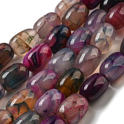 Natural Dragon Veins Agate Beads Strands&nbsp;G-A223-D11-01H