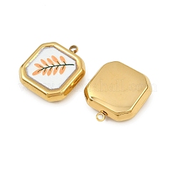 Printed 304 Stainless Steel Pendants&nbsp;STAS-P419-07G-01