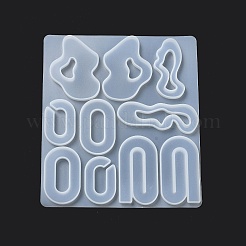 DIY Bohemian Style Irregualr Pendants Silicone Molds&nbsp;DIY-A039-03