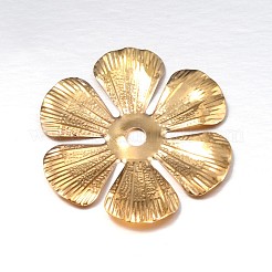 6-Petal Flower Iron Bead Caps&nbsp;IFIN-N3296-03