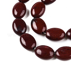 Natural Red Rainbow Jasper Beads Strands&nbsp;G-M206-51