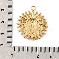 304 Stainless Steel Pendants&nbsp;STAS-P431-10G