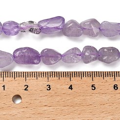 Natural Amethyst Beads Strands&nbsp;G-P497-01E-21