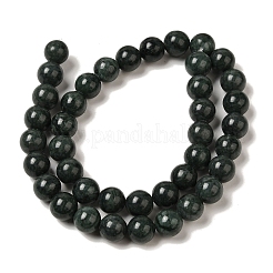 Natural Black Jade Beads Strands&nbsp;G-H067-A03-10MM