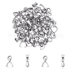304 Stainless Steel Pendant Pinch Bails&nbsp;STAS-UN0010-40