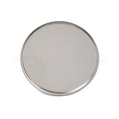 304 Stainless Steel Cuff Ring Components&nbsp;STAS-D372-07P-09