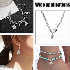 16Pcs 8 Styles Alloy Crystal Rhinestone Pendants&nbsp;FIND-YW0012-26