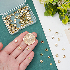 100Pcs 4 Styles Brass Spacer Beads&nbsp;KK-PH0006-68