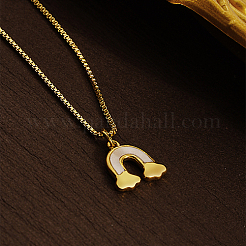 304 Stainless Steel Pendant Necklace&nbsp;GF6823-2