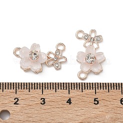 Alloy Crystal Rhinestone Pendants&nbsp;PALLOY-P317-14KCG