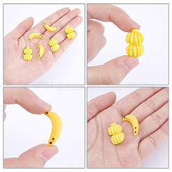 50Pcs Opaque Resin Cabochons&nbsp;RESI-DR0001-02