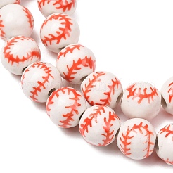 Handmade Porcelain Beads Strands&nbsp;PR-CBABE06-01