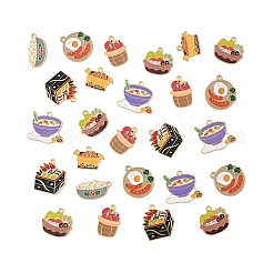 30Pcs 7 Styles Alloy Enamel Pendants&nbsp;ENAM-FS0003-22