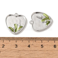 Brass Enamel Pendants&nbsp;KK-S368-10P