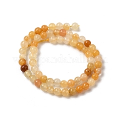 Natural Topaz Jade Beads Strands&nbsp;G-Z116-A12-3mm