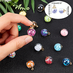 Glass Ball Pendants&nbsp;GLAA-PH0007-58