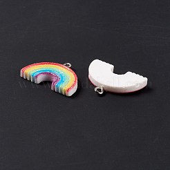 Opaque Resin Pendants&nbsp;RESI-G040-D01-B