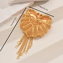 Elegant Alloy Tassel Brooches for Clothing&nbsp;ME8440