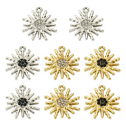 8Pcs 4 Color Alloy Pendant&nbsp;FIND-TA0003-31