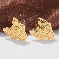 304 Stainless Steel Stud Earrings for Women&nbsp;EJEW-L296-008G