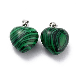 Synthetic Malachite Pendants&nbsp;G-I311-A32
