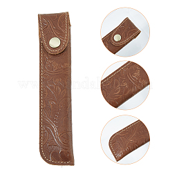 Crazy Horsehide Pen Sleeve Pouch&nbsp;AJEW-WH0314-17A