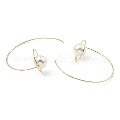 Rack Plating 925 Sterling Silver Dangle Earrings&nbsp;EJEW-Z024-01A-G