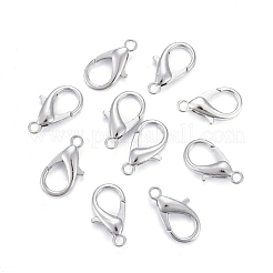Zinc Alloy Lobster Claw Clasps&nbsp;E107-P-NF