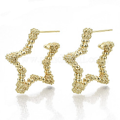 Brass Stud Earring&nbsp;KK-N232-113-NF
