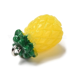 Opaque Resin Pendants&nbsp;RESI-L038-05P
