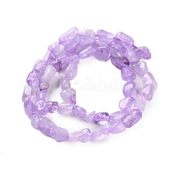 Natural Lavender Amethyst(Dyed & Heated) Beads Strands&nbsp;G-P497-01C-44