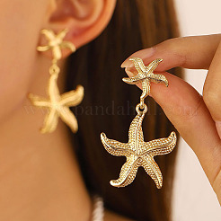 304 Stainless Steel Dangle Stud Earrings&nbsp;FS-WG5CF4C-01