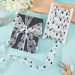 25M Polyester Organza Ribbons&nbsp;SRIB-CY0001-36C