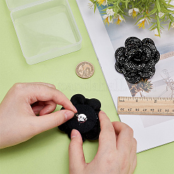 2Pcs Flower Felt Brooch&nbsp;JEWB-PH01274