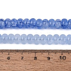 Imitation Jade Crackle Glass Beads Strands&nbsp;GLAA-Q108-05A-A02