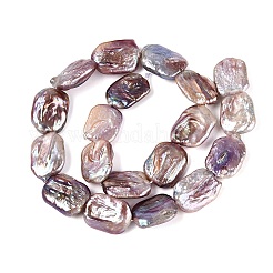Natural Baroque Keshi Pearl Beads Strands&nbsp;PEAR-S020-K12