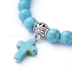 Stretch Charm Bracelets&nbsp;BJEW-JB05234-05