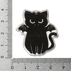 Halloween Themed Double-sided Printed Acrylic Pendants&nbsp;OACR-L017-03A