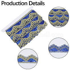Sparkle Polyester Lace Ribbon&nbsp;SRIB-WH20020-049A