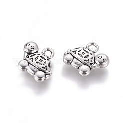 Tibetan Style Alloy Pendants&nbsp;X-TIBEP-E099-AS