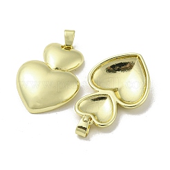 Rack Plating Brass Pendants&nbsp;FIND-Z024-07G