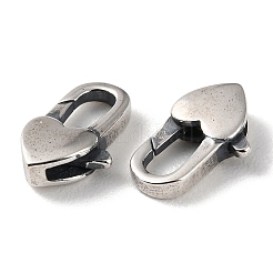 925 Thailand Sterling Silver Lobster Claw Clasps&nbsp;STER-D003-45AS