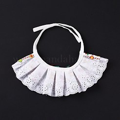 Cloth Pet's Christmas Lace Bandanas&nbsp;AJEW-D051-02