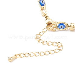 Golden Plated Brass Link Chains Bracelets&nbsp;BJEW-JB06060