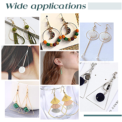 36Pcs Kite & Geometric 304 Stainless Steel Wire Pendants&nbsp;STAS-PH0001-58