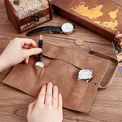 5-Slot Lint Watch Storage Bags&nbsp;DIY-WH0430-782